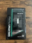 Sony Walkman WM-F12 Fm/am Stereo Cassette Player & MDR-02 Partially Working. Fixed Price $70.00.