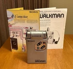 Vintage Sony Recording Cassette Walkman WM-R2 Silver Metal + Manual/case Parts. Fixed Price $149.99.