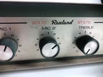 Vintage 1960S Rauland 4030 Solid State Amplifier Guitar Mic. Fixed Price $162.00.