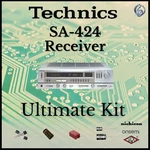 Technics SA-424 Receiver Ultimate Upgrade Kit Genuine Parts Restoration. Fixed Price $84.95.
