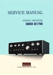 Sansui AU-7700 Stereo Amplifier Service Manual Comb Binding. Fixed Price $18.00.