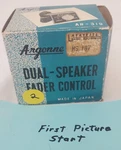 Argonne AR-319 Dual Speaker Fader Control. Fixed Price $8.90.