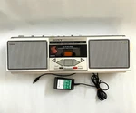 Sony CFS-F11 Boombox Cassette Radio Vintage Japan Junk Works Am/fm With Adapter. Fixed Price $298.89.