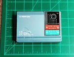 Nippon Am/fm 2BAND Receiver Radio Light Blue Hong Kong British Design Vtg. Fixed Price $24.99.