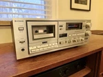 Hitachi Cassette Deck D-3300M Working Silver Face Rare Triple Head. Fixed Price $399.00.