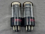 (2) Webcor 6V6GT Power Tubes Matched Codes Getters Tests Strong Amplitrex. Fixed Price $44.99.