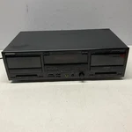 Used Kenwood KX-W4050 Auto-reverse Stereo Double Cassette Deck Only Black. Fixed Price $69.95.