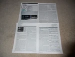 Luxman KX-102 Cassette Review, Pg, 1984, Ultimate Deck! Full Test, Specs, Info. Fixed Price $9.99.
