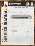 Kenwood SA-90 Spectrum Analyzer Service Manual *original*. Fixed Price $19.97.