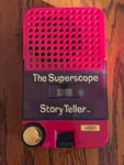 Vintage Superscope Story Teller Cassette Tape Player Tested/works W/box. Fixed Price $50.00.