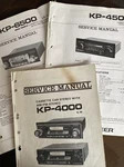 Pioneer KP-4000, KP-4502, KP-6500 Factory Service Manual Pick Model#. Fixed Price $20.00.