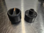 Two New Jbl 6215 6230 6260 6290 Amplifier Knobs - 100% Guaranteed Satisfaction. Fixed Price $30.00.