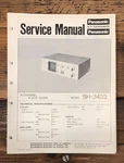 Technics SH-3433 Audio Scope Service Manual *original*. Fixed Price $59.97.