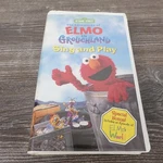 Vintage Elmo Grouchland: Sing Play Vhs Tape Sony Wonder Color 30 Min. Fixed Price $5.64.