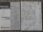 Sherwood S-289RDR Cp CD-350R Stereo Cassette Deck Original Service Repair Manual. Fixed Price $19.94.