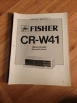 Fisher Cr W41 Cassette Deck Service Manual Repair. Fixed Price $18.88.