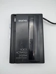 Sanyo M1115 Voice-activated Cassette Tape Recorder / Player Not Tested. Fixed Price $9.00.