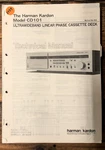 Harmon Kardon CD101 CD-101 Cassette Service Manual *original*. Fixed Price $19.97.