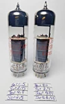 2 Pcs New E80CC Tungsram Audio Tube, O-getter Same Date Matched Pair Red Number. Fixed Price $76.00.