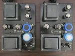 Rare Vintage Pair Of Quicksilver 8417 Mono 60W Tube Amplifier W/ Cages. Fixed Price $2799.99.