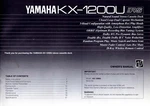 Yamaha KX-1200-U Cassette Deck Owners Manual. Fixed Price $22.24.