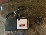 Vintage Westclox Model 80055 Cassette Tape Portable Recorder For Parts. Fixed Price $39.99.