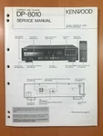 Original Service Manual & Schematic Kenwood DP-8010 Compact Disc Player D415. Fixed Price $22.00.