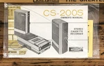 Superscope / Marantz CS-200S Cassette Recorder Owners User Manual *original*. Fixed Price $19.97.