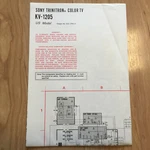 Sony Service Schematics Kp Kv Trinitron Kx Tv Models Manual Select One. Fixed Price $8.98.