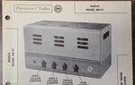 Masco Model ME-27 Amplifier Photofact. Fixed Price $6.50.