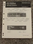 Kenwood KX-1100HX Stereo Cassette Deck Original Service Repair Manual. Fixed Price $29.94.