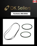 Replacement Belts For Technics RS-X502 Cassette Tape Deck. Fixed Price $11.56.