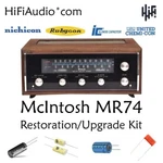 Mcintosh MR74 Tuner Restoration Recap Repair Upgrade Rebuild Kit Capacitor. Fixed Price $95.00.