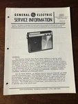 General Electric M8354A Tape Player Recorder Service Information Oem Manual. Fixed Price $24.99.