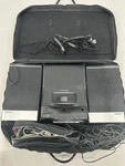 Sony Cassette-corder Stereo TC-124 Solid State Portable W/ Speakers Microphone. Fixed Price $110.00.