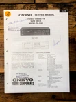 Onkyo TA-2140 Cassette Service Manual *original*. Fixed Price $14.97.