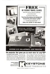1959 Print Ad Keystone K-511 Dual Auto Projector Free 40 Scenic Travel Slides. Fixed Price $7.46.