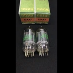Matched Pair Sylvania Jhs 12AX7 ECC83 Getter Audio Vacuum Tubes Tested 10.9824. Fixed Price $119.95.