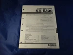 Yamaha KX-E300 Stereo Cassette Deck Service Manual. Fixed Price $24.98.