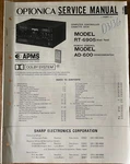 Sharp Optonica RT-6905 AD-600 Cassette Deck Original Service Repair Manual. Fixed Price $24.94.