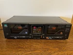 Sansui D-95WR Compu-synchro Double Reverse Cassette Deck Player Japan. Fixed Price $39.00.