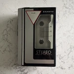 Sanyo MGP10 Stereo Portable Cassette Tape Player Headphone Jack Silver/black. Fixed Price $30.00.