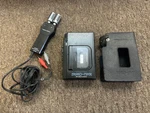 Realistic Stereo Cassette Player & Recorder 14-1068 SCP-29 With 33-1065 Dual Mic. Fixed Price $108.87.