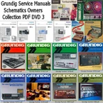 Grundig Service Manuals Brochures Schematic Owners Super Collection Pdf Dvd 3 !!. Fixed Price $12.97.