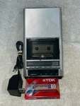 Ge Cassette Recorder Model 3-5016D (includes Ac Adapter & Tape) Works. Fixed Price $10.00.