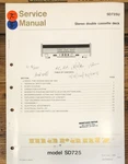 Marantz SD-725U Cassette Service Manual *original*. Fixed Price $24.97.