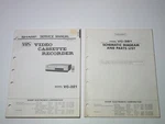 Sharp VC-381 Vcr Original Service Manual Schematics And Parts List. Fixed Price $14.99.