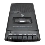 General Electric 3-5027A Portable Cassette Tape Player Voice Recorder Works!. Fixed Price $19.99.