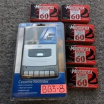 Rca Voice Recorder With Built In Microphone RP3503 + Blank Cassettes. Fixed Price $94.66.