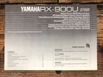Yamaha RX-900U Receiver Owners / User Manual *original*. Fixed Price $24.97.